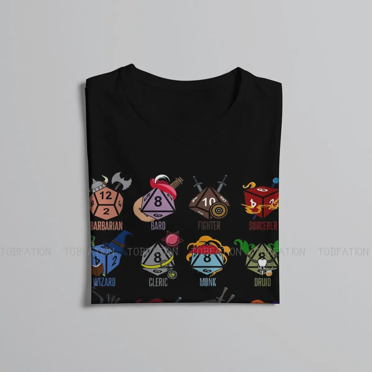 Character Class Hit Dice T-Shirt