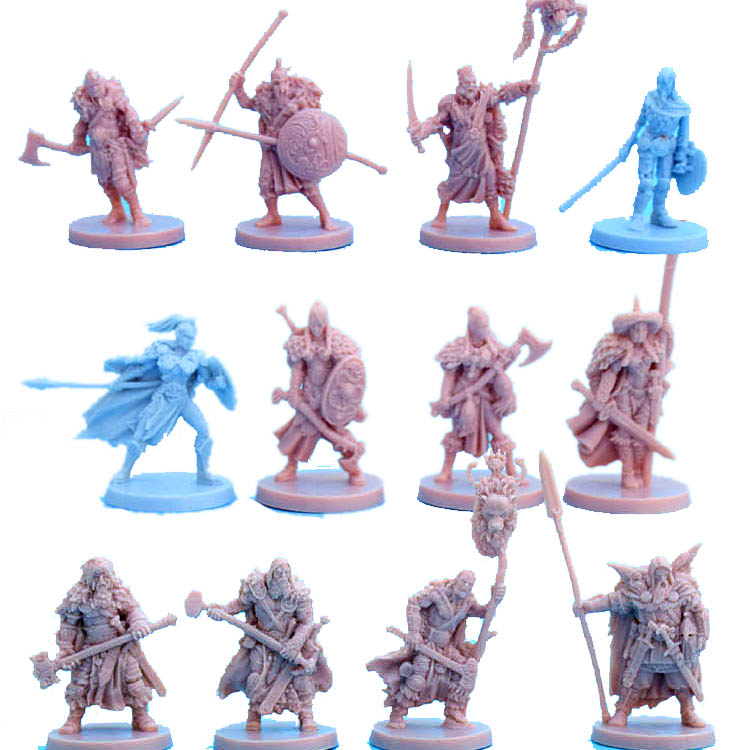 TRPG board game Blood Rage viking warriors