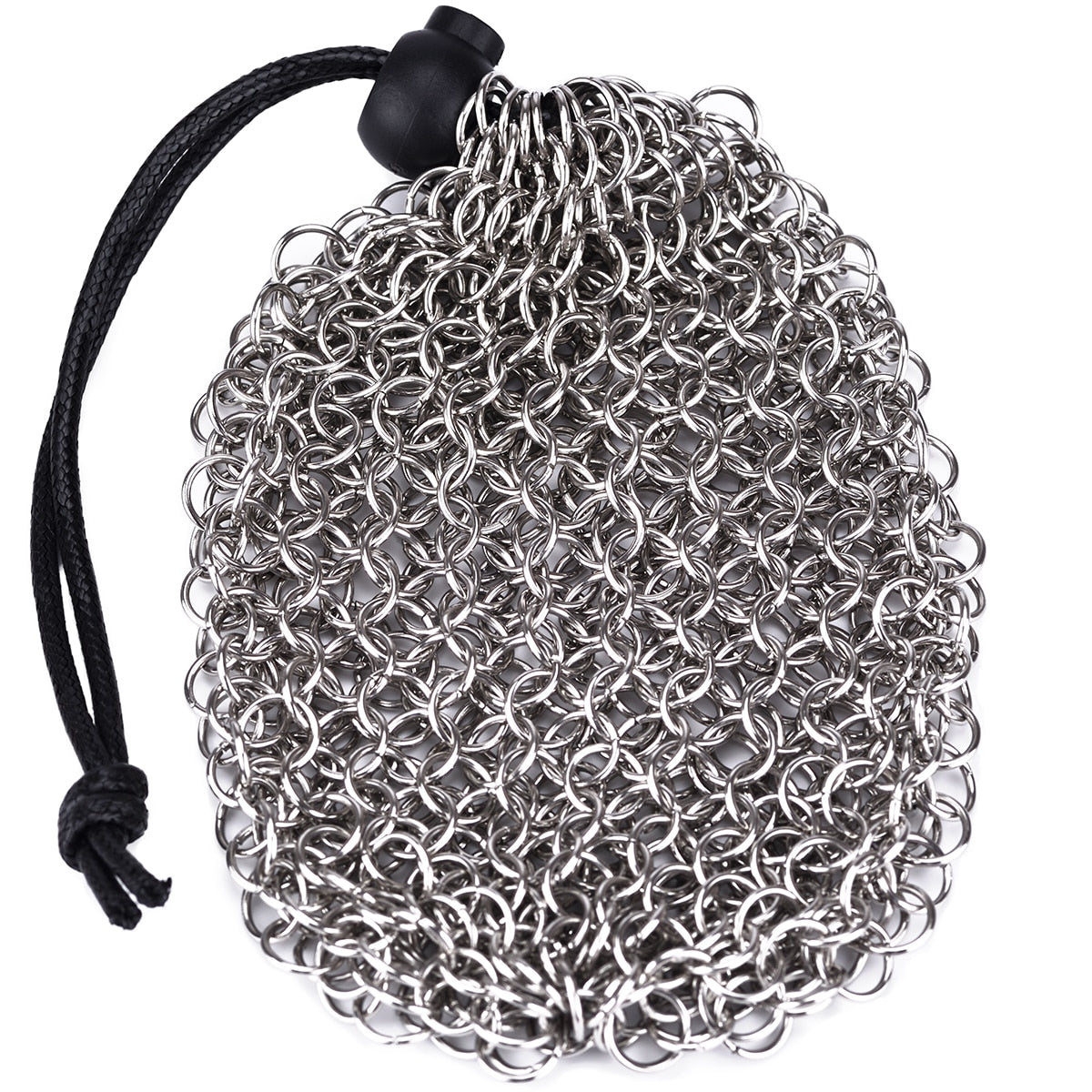 Stainless Steel Chainmail Dice Bag for Tabletop roleplaying games