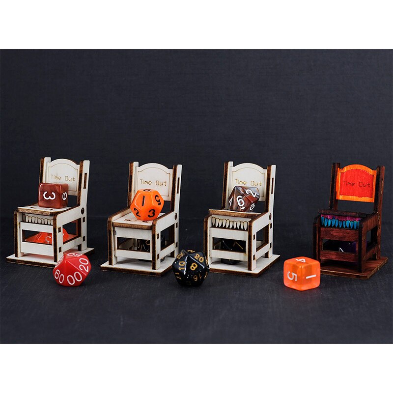 Time Out Chair Dice Jail Set of 4