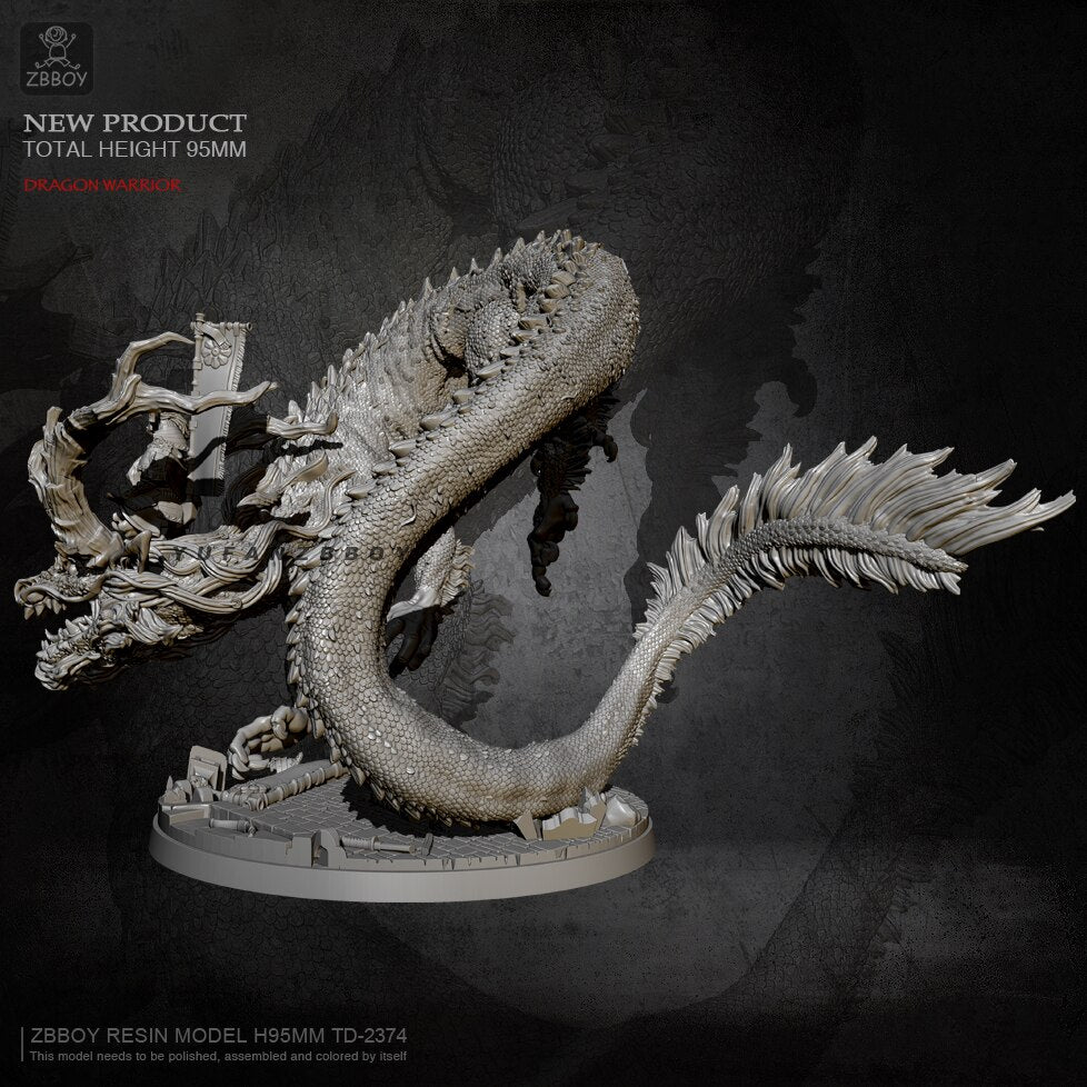 The Dragon Warrior 95MM Resin model kit