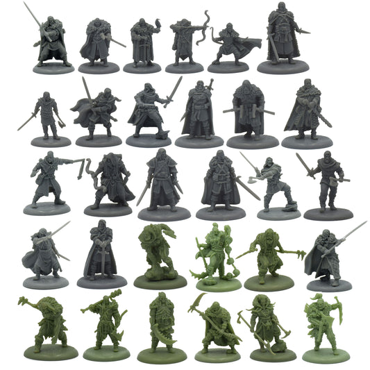 TRPG board game miniatures Ancient Seven Kingdom