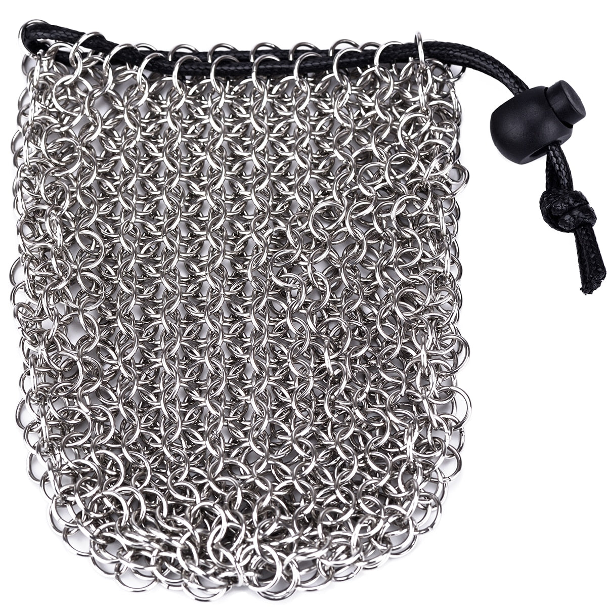 Stainless Steel Chainmail Dice Bag for Tabletop roleplaying games