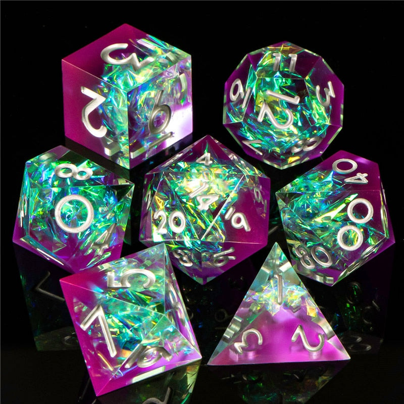 Sharp Edge 7pc Polyhedral Dice Set