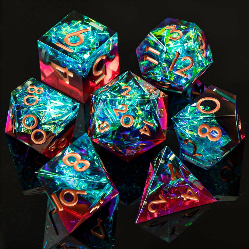 Sharp Edge 7pc Polyhedral Dice Set