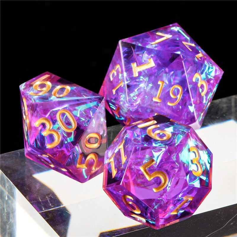 Sharp Edge 7pc Polyhedral Dice Set