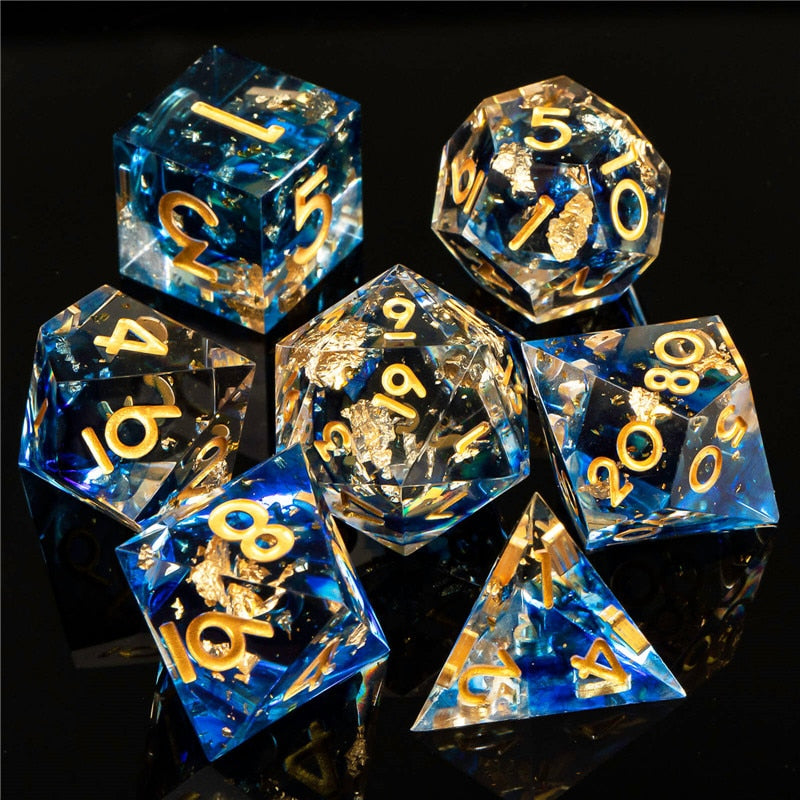 Sharp Edge 7pc Polyhedral Dice Set