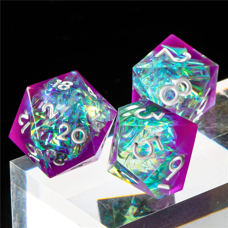 Sharp Edge 7pc Polyhedral Dice Set