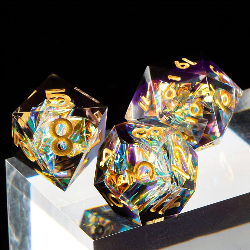 Sharp Edge 7pc Polyhedral Dice Set