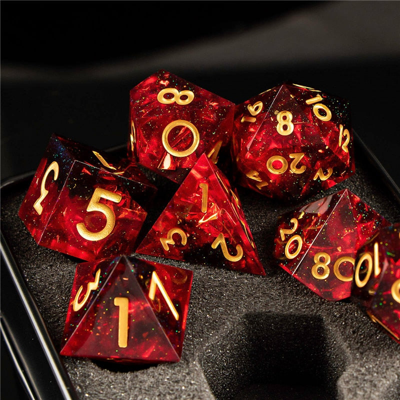 Sharp Edge 7pc Polyhedral Dice Set