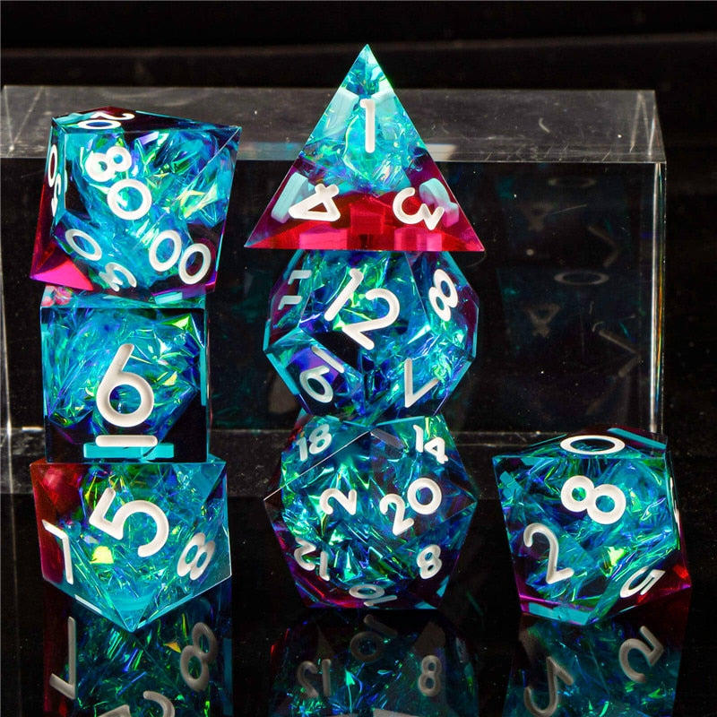 Sharp Edge 7pc Polyhedral Dice Set