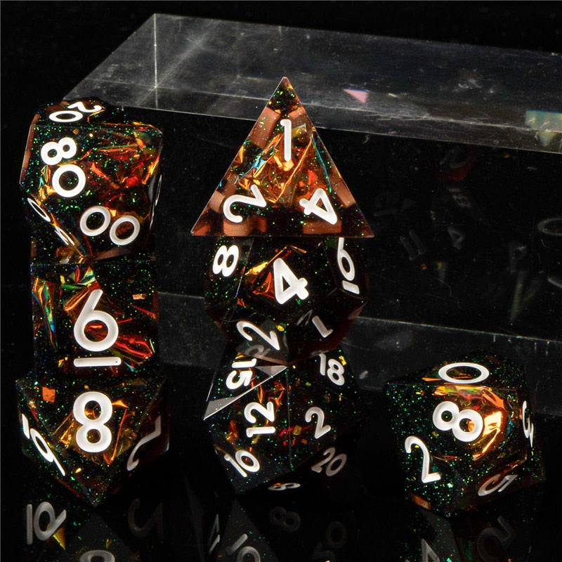 Sharp Edge 7pc Polyhedral Dice Set