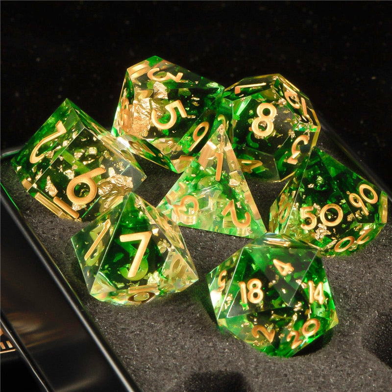 Sharp Edge 7pc Polyhedral Dice Set