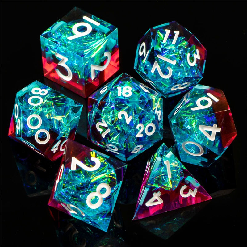 Sharp Edge 7pc Polyhedral Dice Set