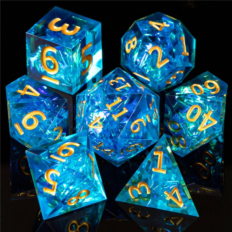 Sharp Edge 7pc Polyhedral Dice Set