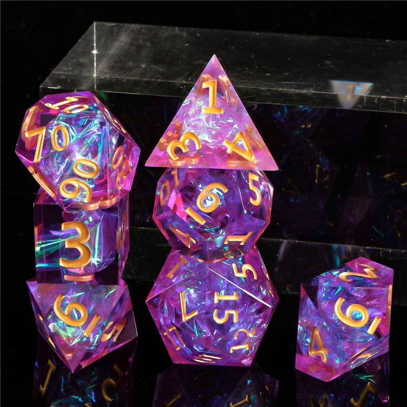 Sharp Edge 7pc Polyhedral Dice Set