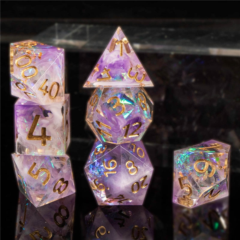 Sharp Edge 7pc Polyhedral Dice Set