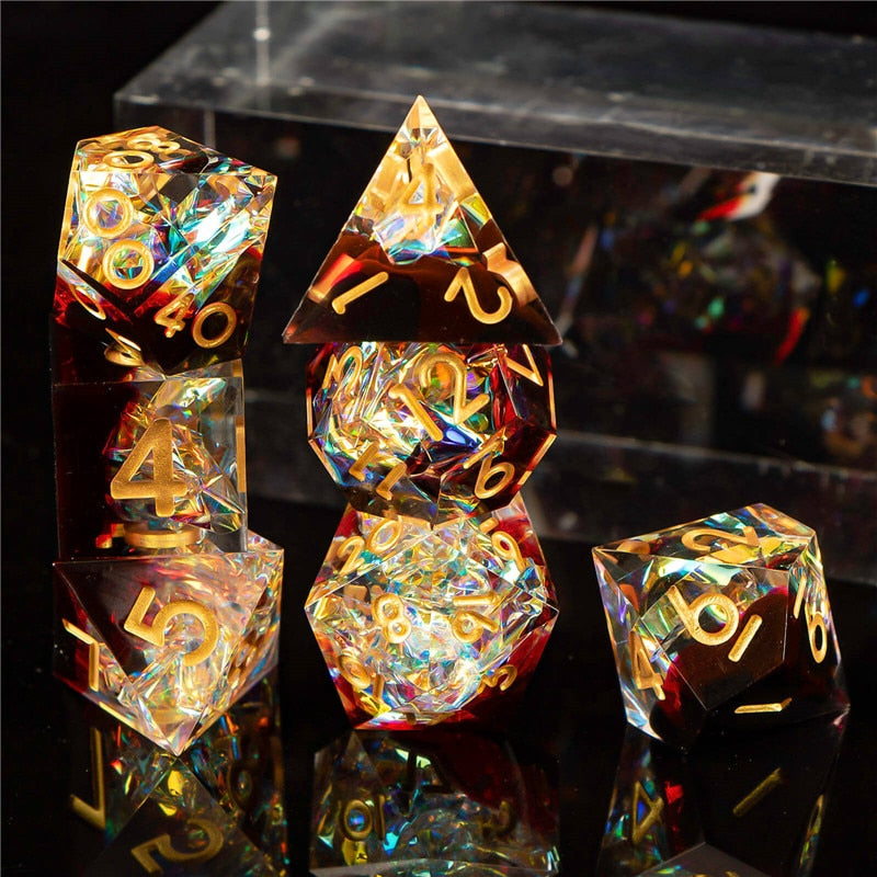 Sharp Edge 7pc Polyhedral Dice Set