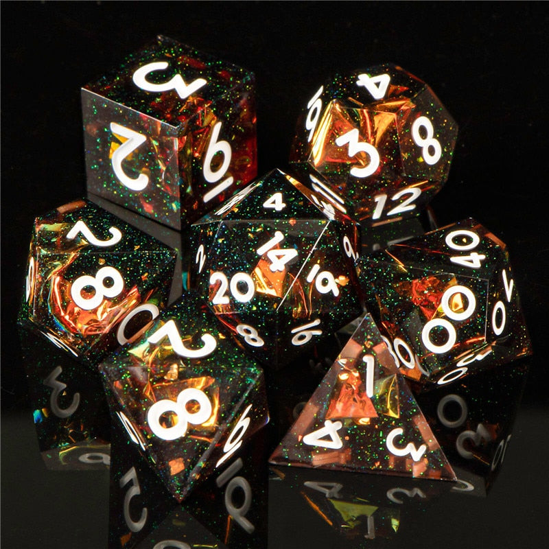 Sharp Edge 7pc Polyhedral Dice Set