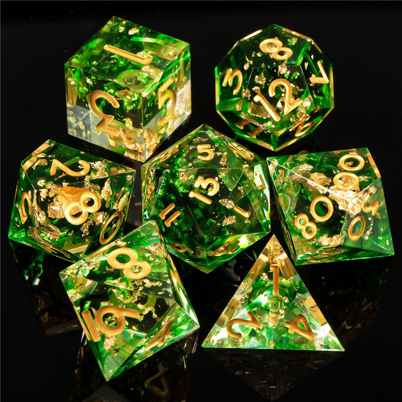 Sharp Edge 7pc Polyhedral Dice Set