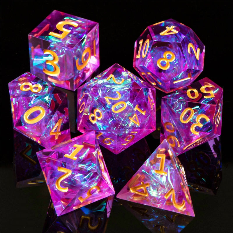 Sharp Edge 7pc Polyhedral Dice Set