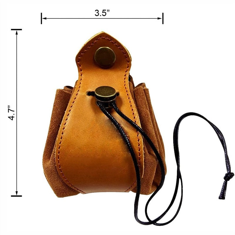 Artificial Leather Dice Bag Tray Design Viking Style Vintage Medieval Drawstring Pouch For D&amp;D Role Playing RPG Game Coin Purse