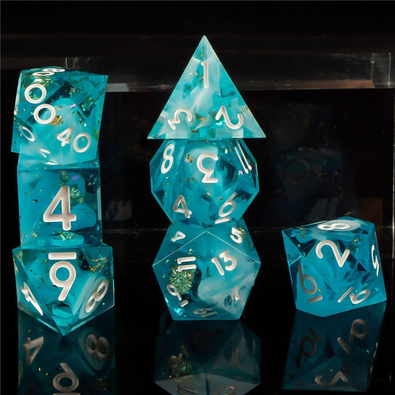 Sharp Edge 7pc Polyhedral Dice Set