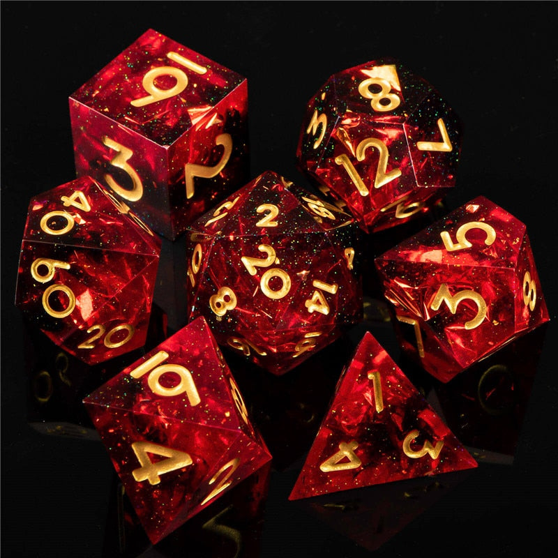 Sharp Edge 7pc Polyhedral Dice Set