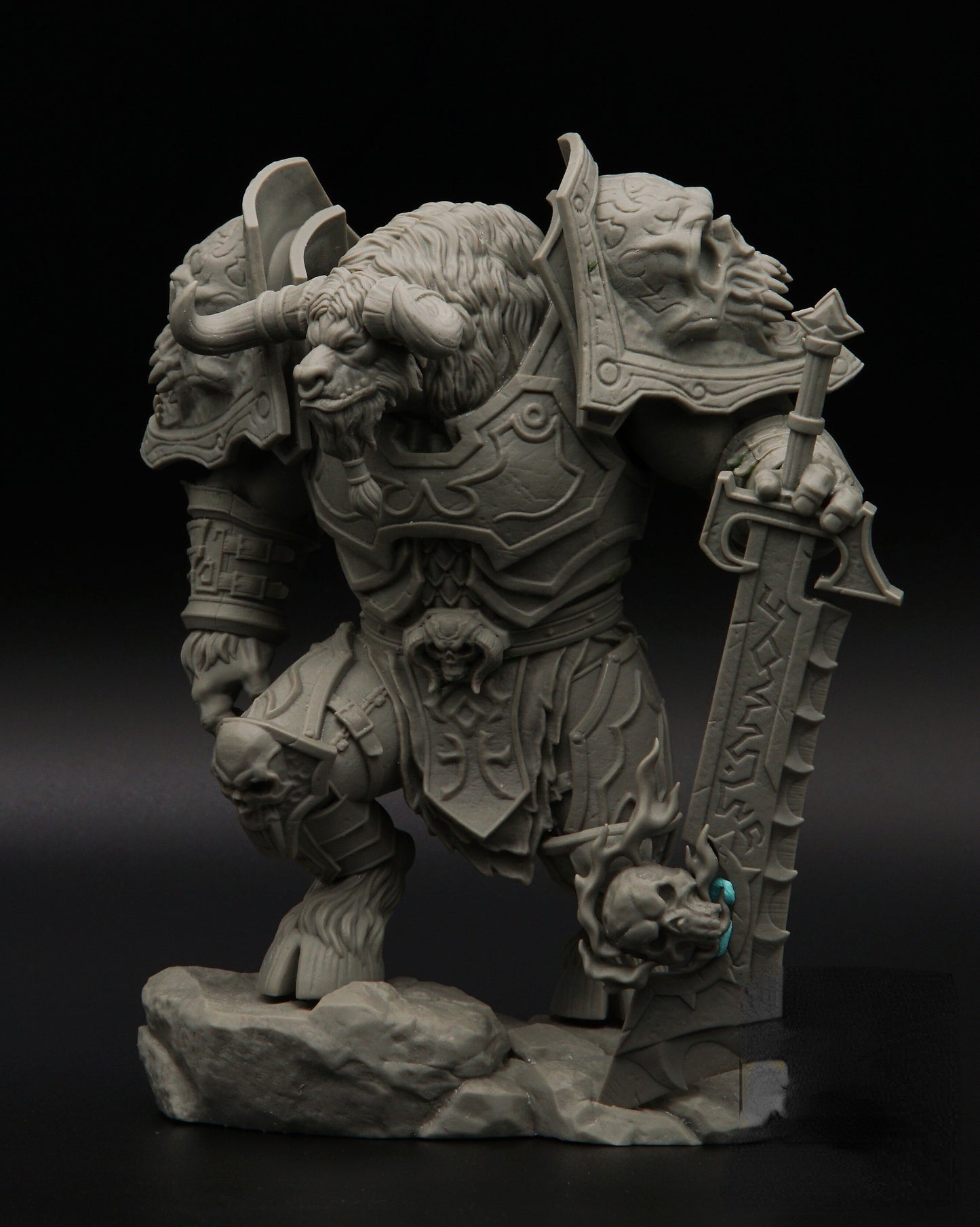 Baelin the Minotaur Dreadnought 110mm Resin model miniature