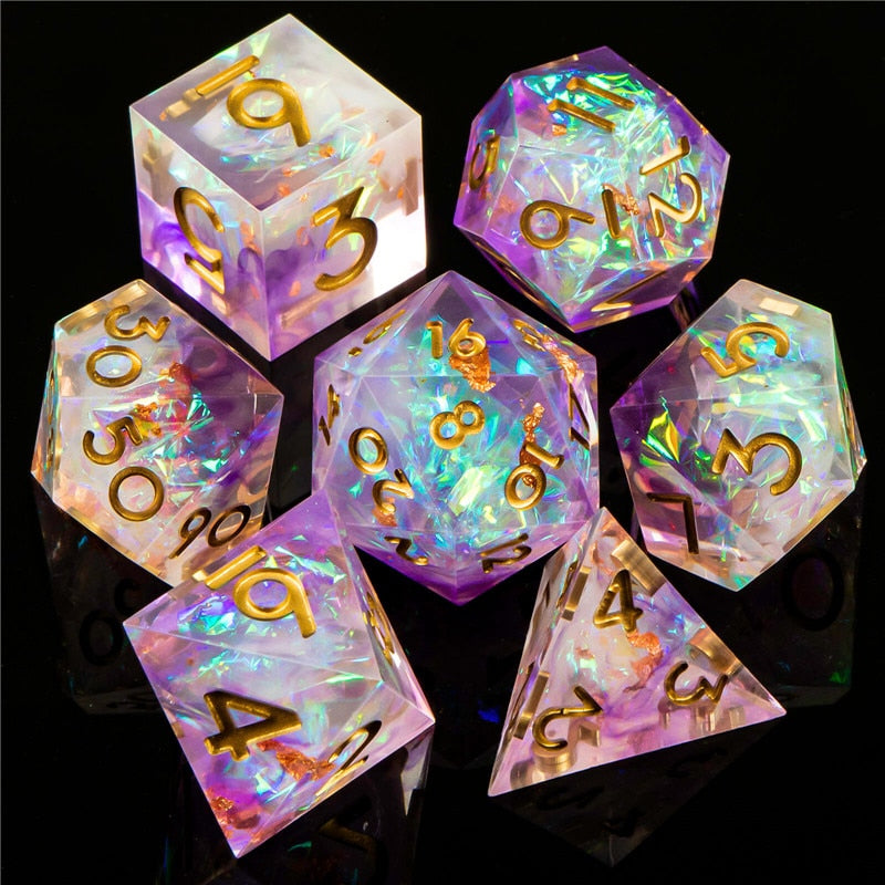 Sharp Edge 7pc Polyhedral Dice Set