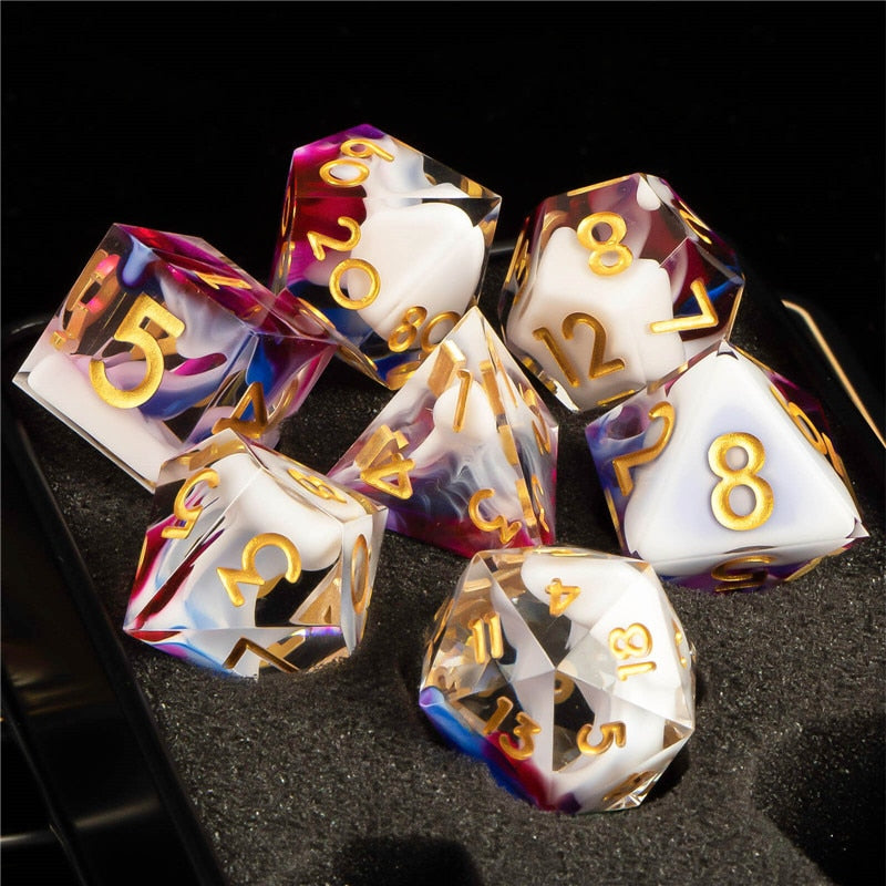 Sharp Edge 7pc Polyhedral Dice Set