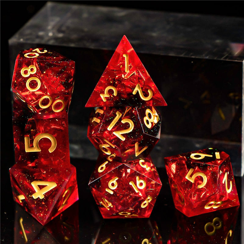 Sharp Edge 7pc Polyhedral Dice Set