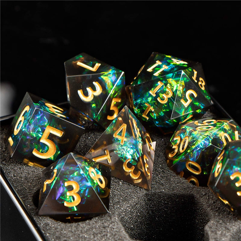 Sharp Edge 7pc Polyhedral Dice Set