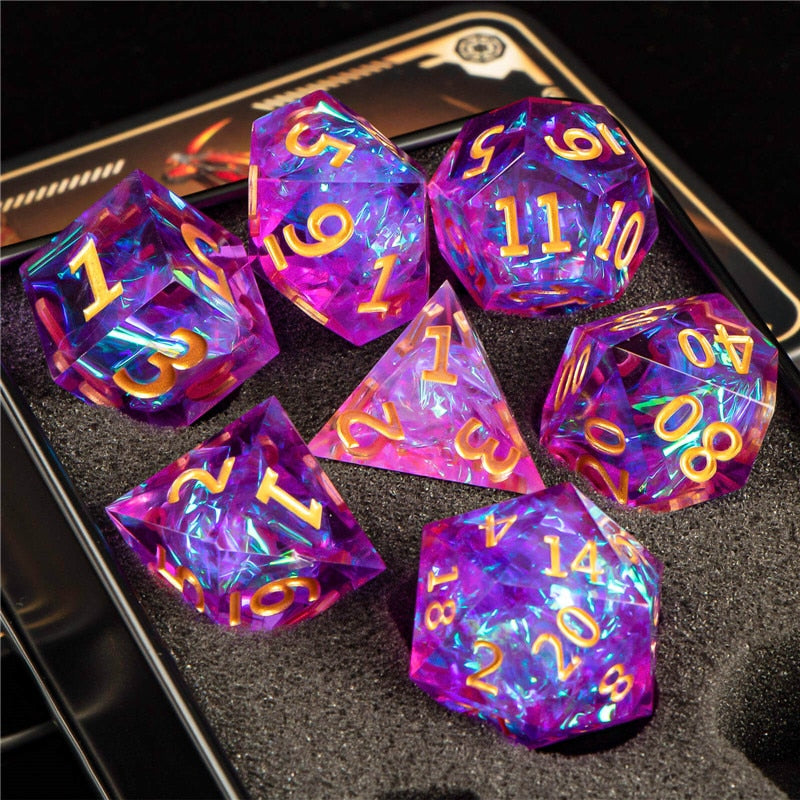 Sharp Edge 7pc Polyhedral Dice Set