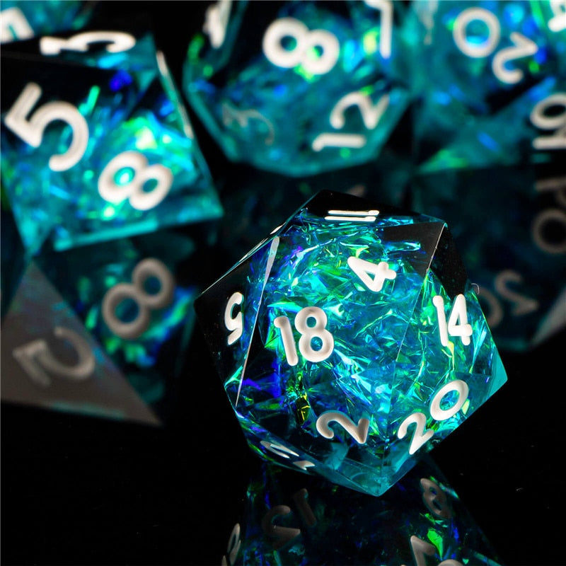 Sharp Edge 7pc Polyhedral Dice Set