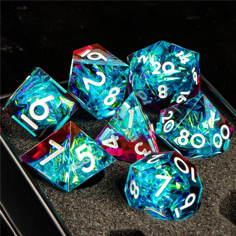 Sharp Edge 7pc Polyhedral Dice Set