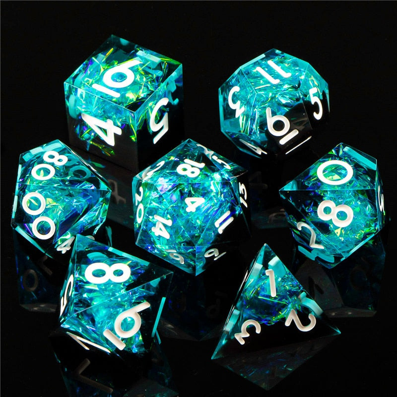 Sharp Edge 7pc Polyhedral Dice Set