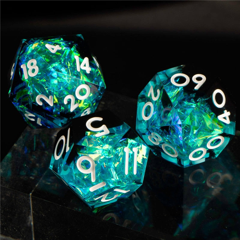 Sharp Edge 7pc Polyhedral Dice Set