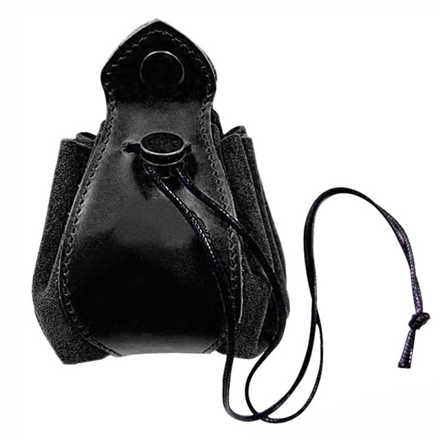 Artificial Leather Dice Bag Tray Design Viking Style Vintage Medieval Drawstring Pouch For D&amp;D Role Playing RPG Game Coin Purse