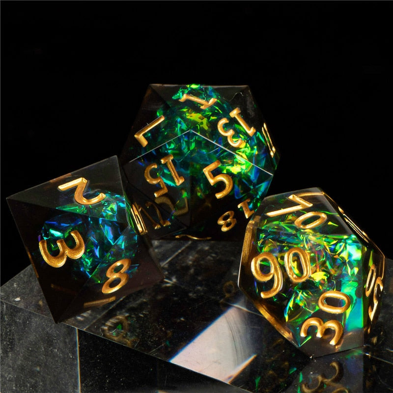 Sharp Edge 7pc Polyhedral Dice Set