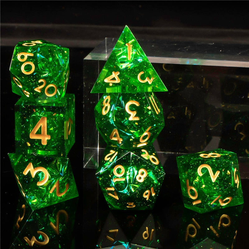 Sharp Edge 7pc Polyhedral Dice Set