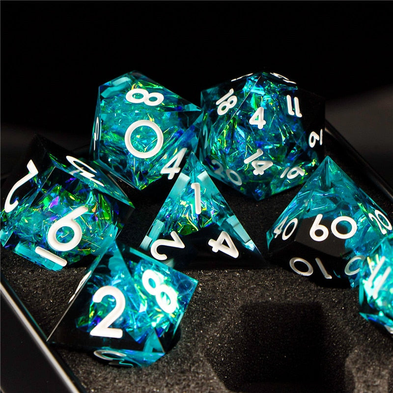 Sharp Edge 7pc Polyhedral Dice Set