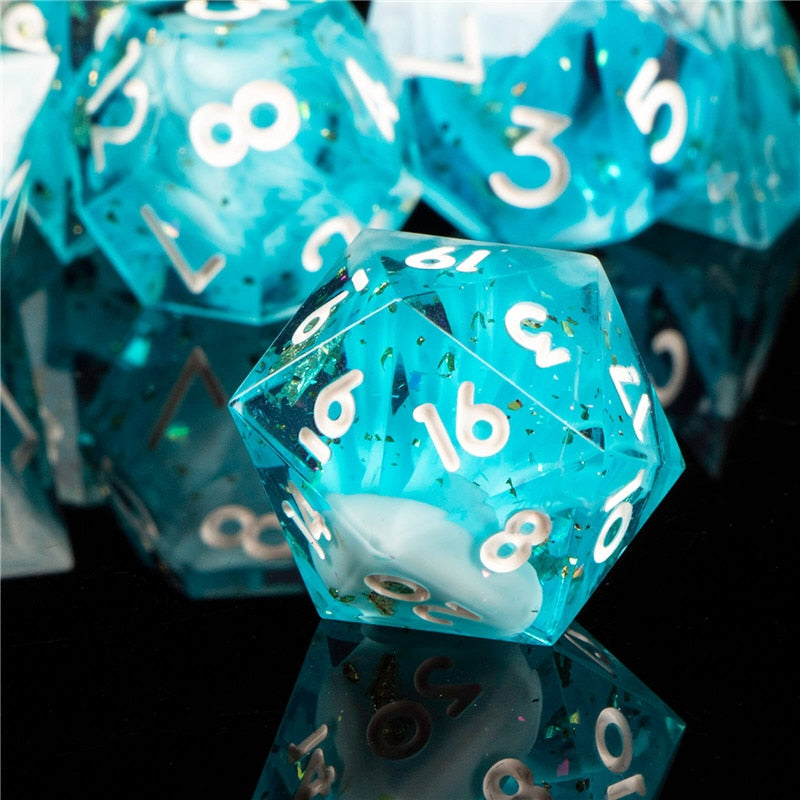 Sharp Edge 7pc Polyhedral Dice Set