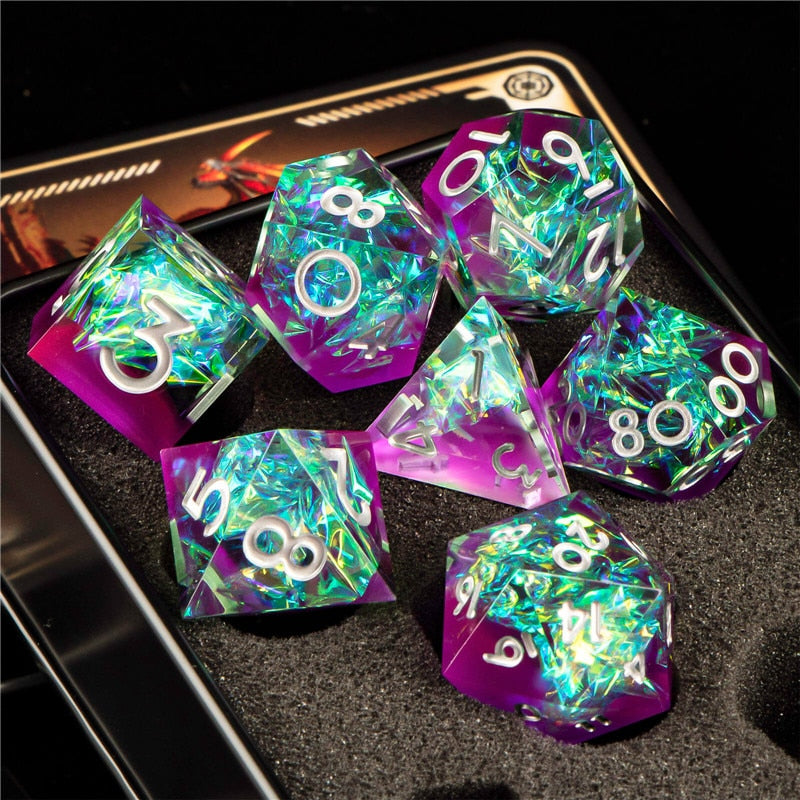 Sharp Edge 7pc Polyhedral Dice Set