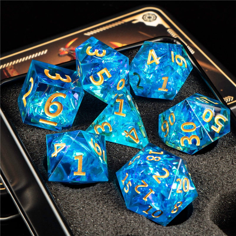 Sharp Edge 7pc Polyhedral Dice Set