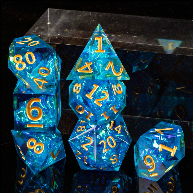 Sharp Edge 7pc Polyhedral Dice Set