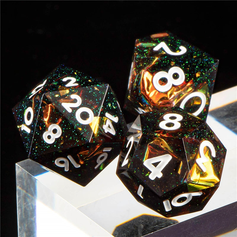 Sharp Edge 7pc Polyhedral Dice Set