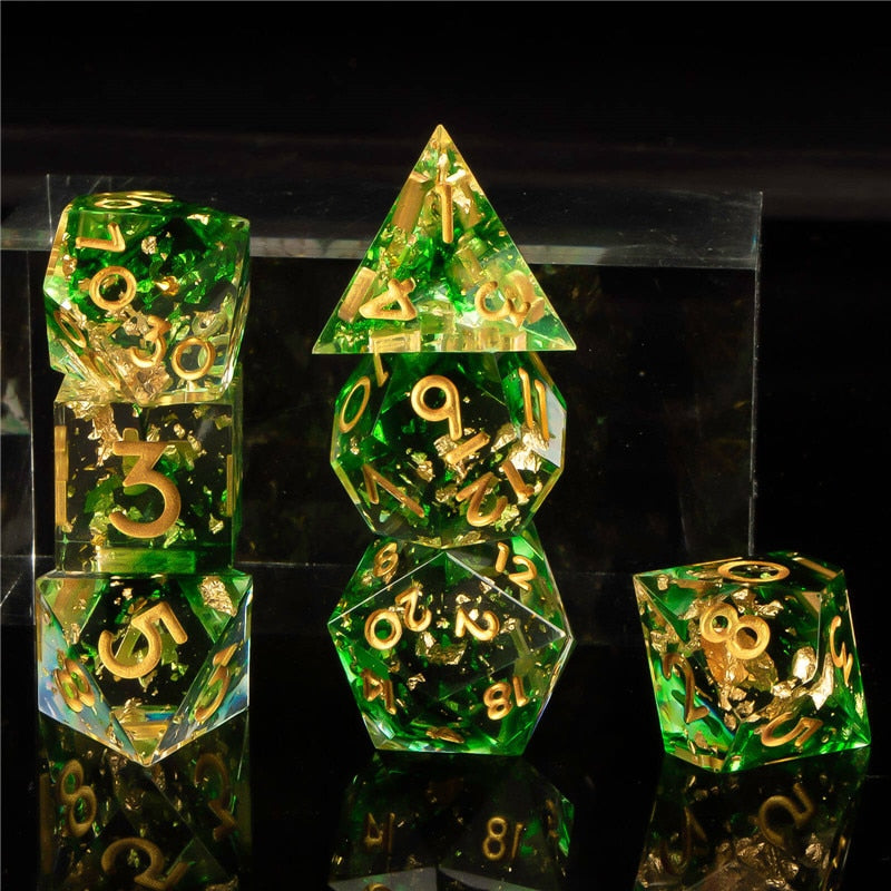 Sharp Edge 7pc Polyhedral Dice Set