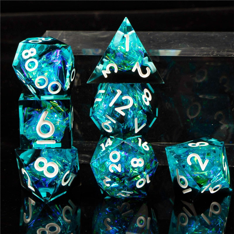 Sharp Edge 7pc Polyhedral Dice Set