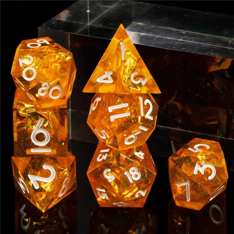 Sharp Edge 7pc Polyhedral Dice Set